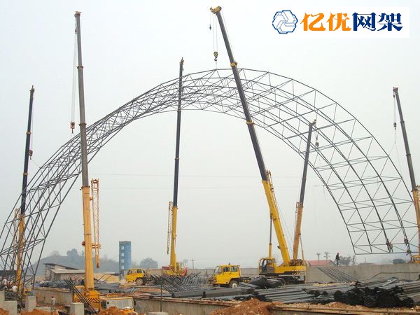 华蓥干煤棚网架