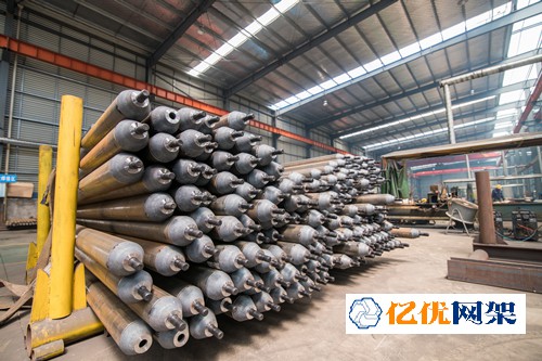 华蓥网架抛丸车间